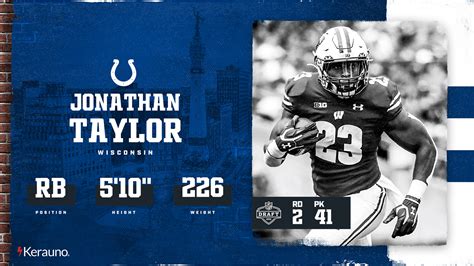 2020 Indianapolis Colts Draft On Behance