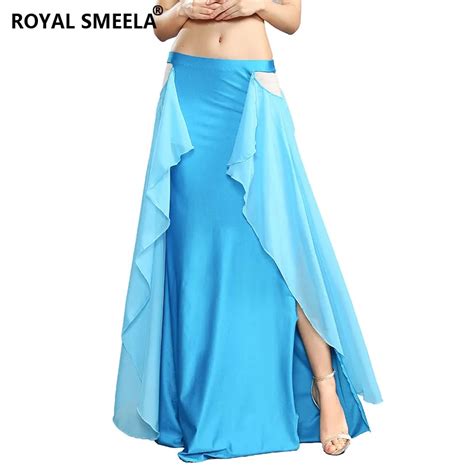 Royal Smeela Sexy Hollow Belly Dance Skirt Long For Women Belly Dancing Outfit Professional