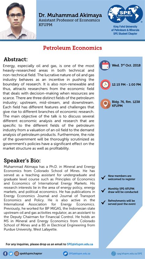 Spe Kfupm Chapter Cpg