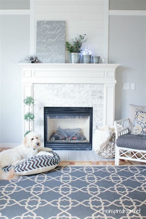 Fireplace Makeover Before And After The Inspired Room