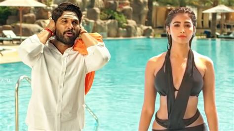 Pooja Hegde Swimming Pool Scene From Movie Dj Duvvada Jagannadham