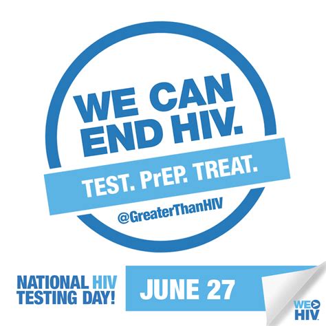 National Hiv Testing Day Graphic Greater Than Hiv