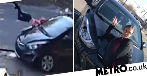 Woman Ran Over Ex S New Girlfriend Then Posed For Selfie Beside Damaged Car Metro News