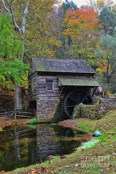 A Very Old Grist Mill Photograph By Paul Ward Fine Art America
