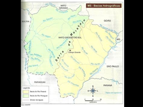 Geografia Do Mato Grosso Do Sul Hidrografia Blog Do Prof Marco Au