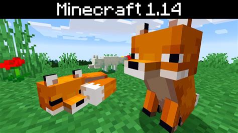 Animated Foxes Minecraft Drawing