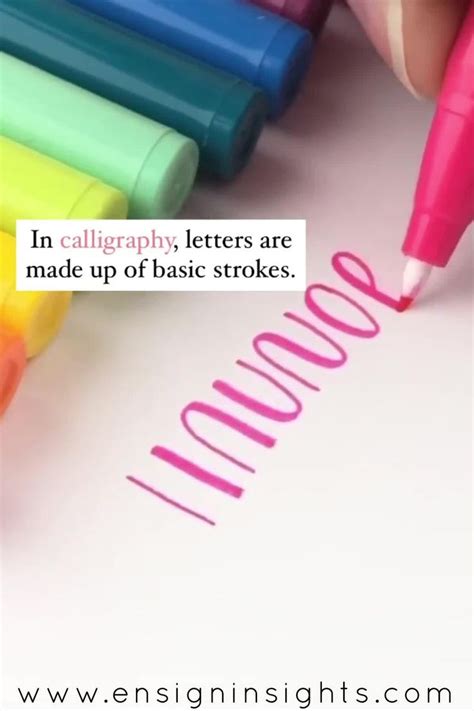 Learn Hand Lettering For Beginners Online Course Ensign Insights