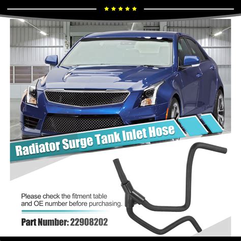 Piece Of Upper Radiator Inlet Hose Fit For Cadillac Ats Cts