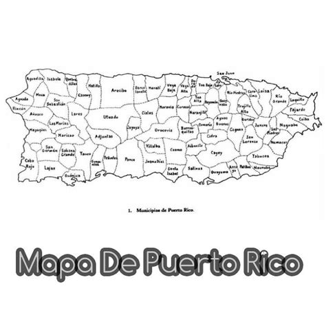 Mapa De Puerto Rico Puerto Rico Puerto Rico Map Puerto Rico Vacation