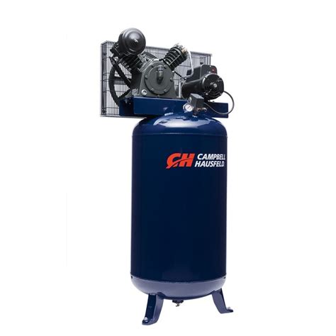 Campbell Hausfeld Hs5180 80 Gallon 5 Hp Vertical Two Stage Portable Air
