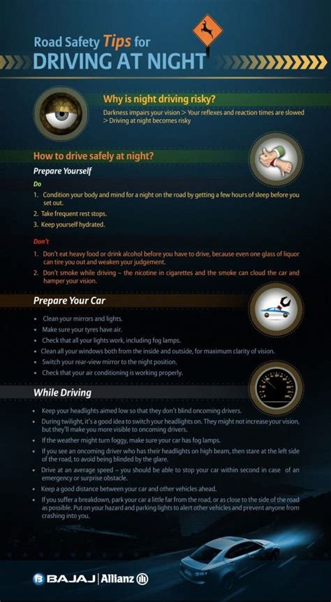 Road Safety Tips For Driving At Night In 2023 Road Safety Tips