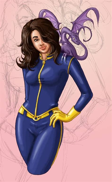 pin em kitty pryde of the xmen and lockheed