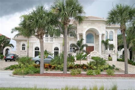 Elegant Waterfront Mansion In South St Petersburg Exteriors Gallery