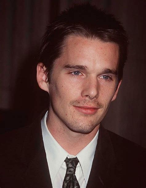 Hawke's mother was only 17. Ethan Hawke | Hollywood actor, Actors, Good looking actors