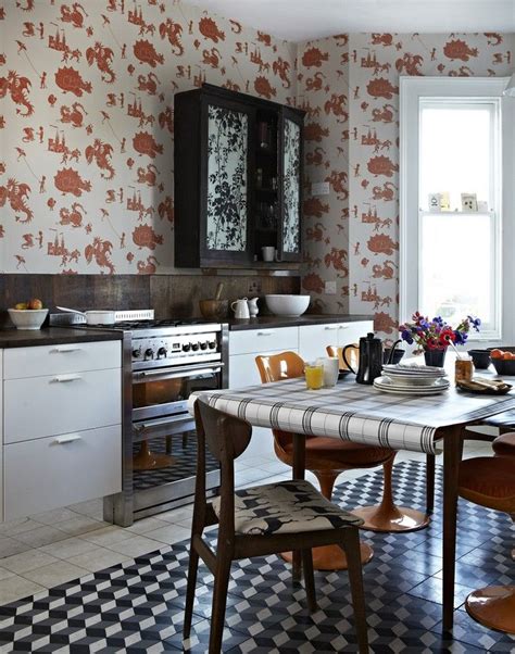 10 Small Kitchen Modern Kitchen Wallpaper Designs
