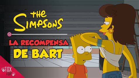 Los Simpson Bart Se Mete Con La Novia De Jimbo Cuidado Con Bart Youtube