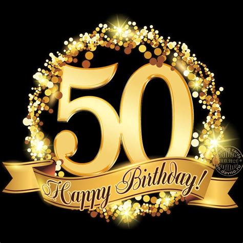 Happy 50th Birthday Animated S Download On 50th