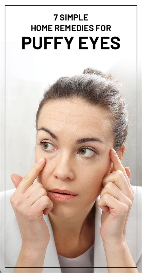 7 Simple Home Remedies For Puffy Eyes
