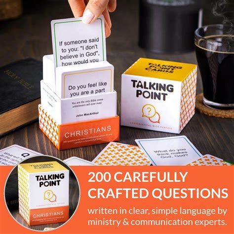 Conversation Starter Questions Conversation Cards Christian Dating Christian Faith Types Of