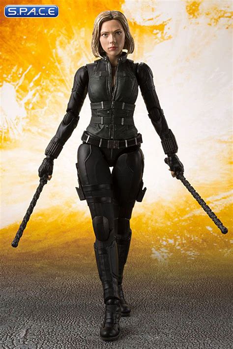 s h figuarts black widow with tamashii effect explosion avengers infinity war s p a c e