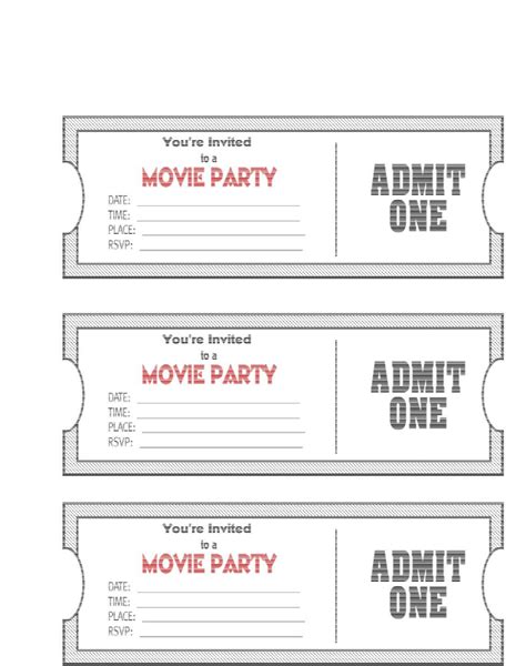 printable raffle ticket template customize and print