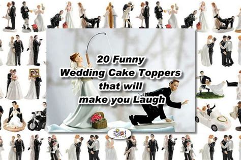 20 Funny Wedding Cake Toppers That Will Make You Laugh