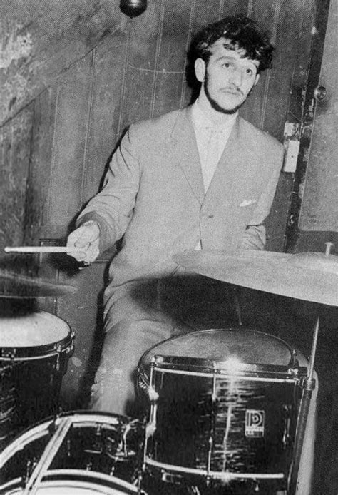 Richard Starkey November Ringo Playing His Premiere Drum Kit Beatles Love Show The