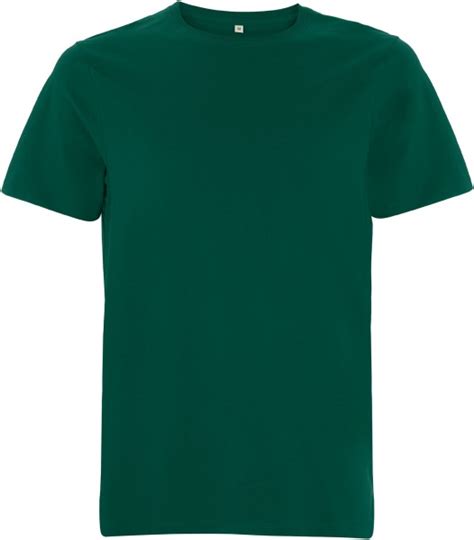 Organic Heavy T Shirt Bottle Green T Shirts Männer