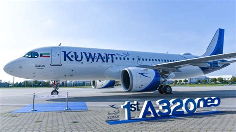 Kuwait Airways Takes Delivery Of First Airbus A320neo Kuwait Airbus