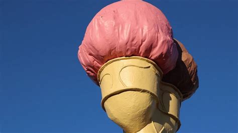 Giant Spinning Ice Cream Cone Royalty Free Stock Footage Youtube