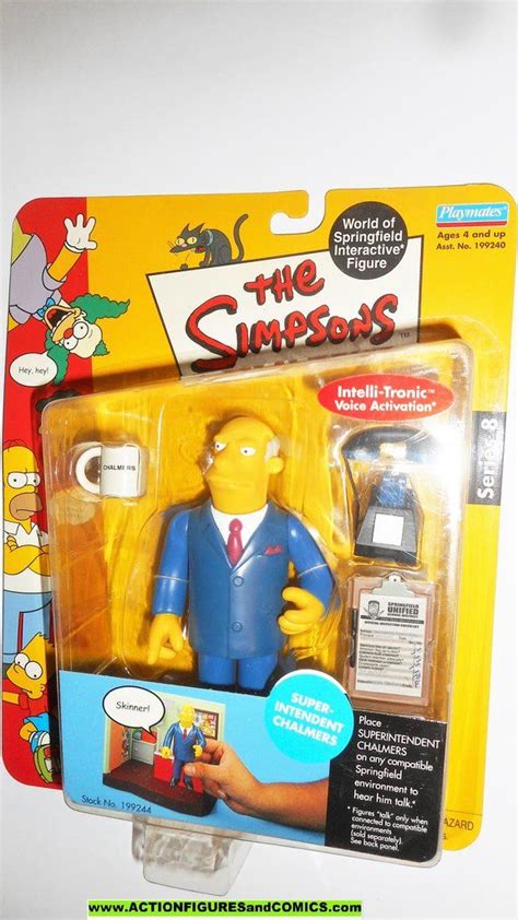 Pin On Simpsons Playmates Toys The Action Figures