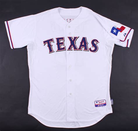 Michael Young Signed Texas Rangers Jersey Jsa Coa Pristine Auction