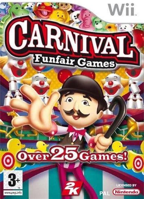 New Carnival Funfair Games Wii Games