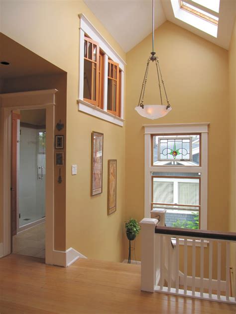 With demolishing old stairs and hiring a contractor, you'll pay at. Stair landing - Eclectic - Hall - Seattle - by Tim ...