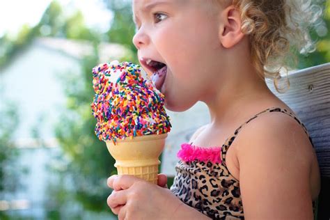 Abigail wonders, can you eat ice cream for a living? thanks for wondering with us, abigail! Helping children make healthy eating choices | Penn State ...