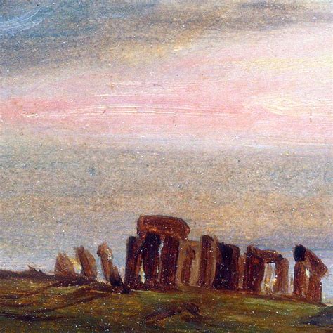 Stonehenge At Sunset John Constable