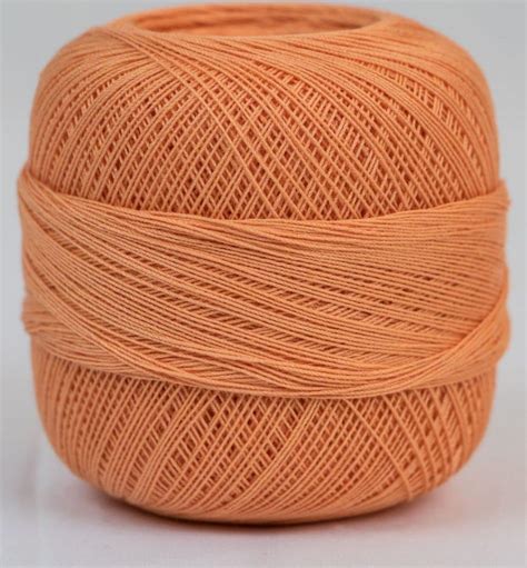 Peach Crochet Cotton Thread Lyns Crafts