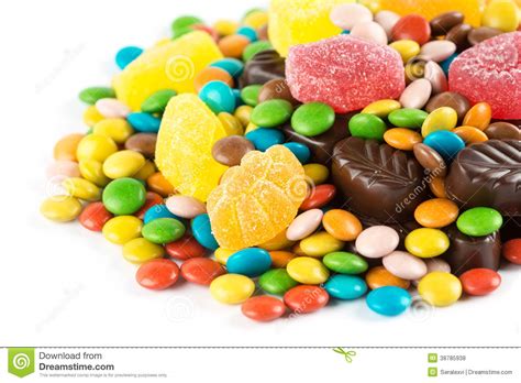 Candy Sweets And Chocolates Stock Photo Image 38785938