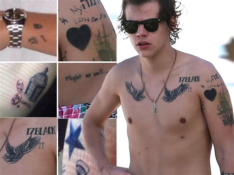 Each one of my tattoos has a very deep personal meaning. ed sheeran on harry styles' tattoos: Celebrities With Bad Tattoos |Just Pie Recipes