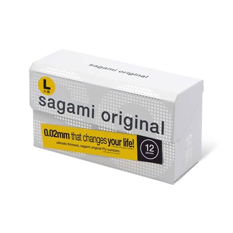 Sagami Original 002 L Size 58mm 12s Pack Pu Condom Lazada Singapore