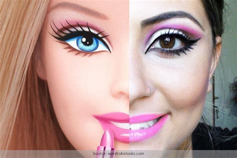 Perfecting The Makeup Like Barbie Doll