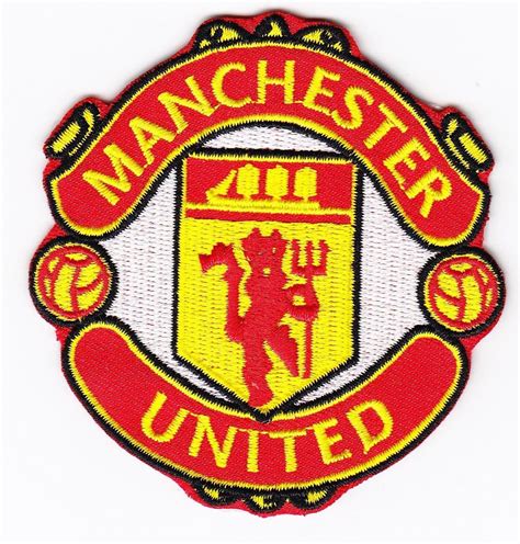 Manchester United Man Utd Football Team Soccer Embroidered Iron On