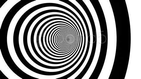 Optical Illusion Target Tunnel Retro Spiral Hypnosis Circle Circles