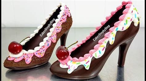 How To Make A Chocolate High Heel Shoe Tempered Chocolate And Royal