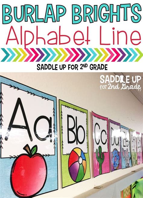 An Alphabet Line With Three Pictures On It And The Textburlap Brights