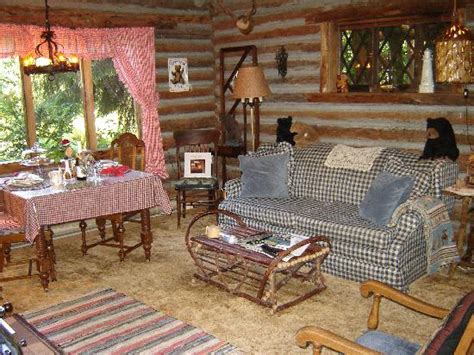 Log Cabin Living Room Picture Of Guest House Log