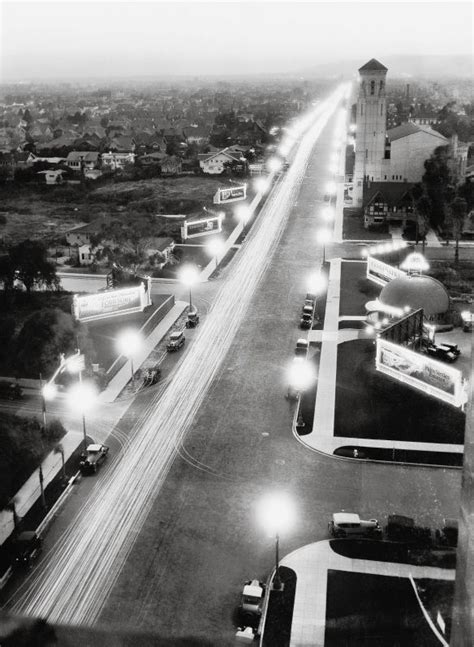 Wilshire Blvd 1928 Los Angeles Architecture Los Angeles History