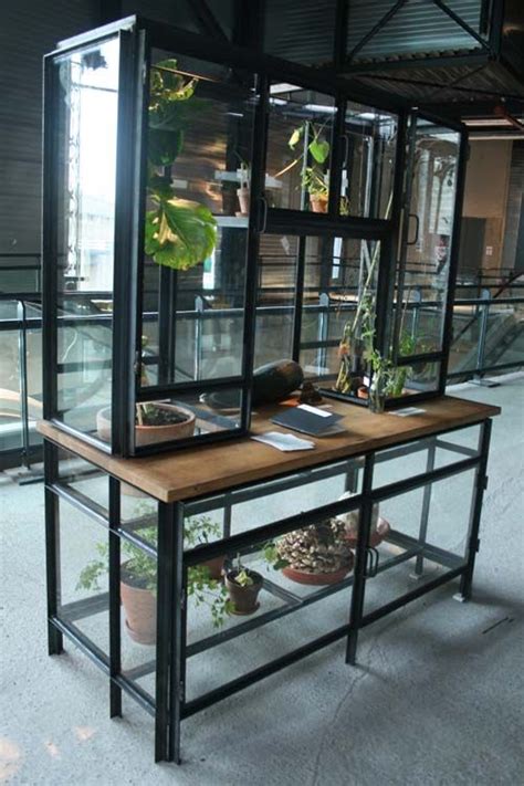 The easy to store foldable greenhouse plan. KasKast by Marije van der Parkis a cabinet for edible ...