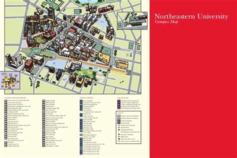 Northeastern University Campus Map Pdf Raton Florida Map
