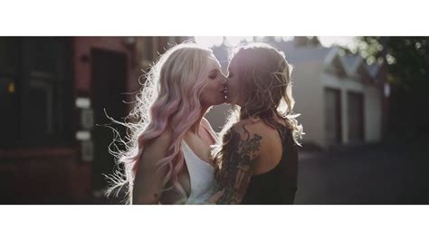 Jessi And Millie Femme Lesbian Wedding Australia Youtube